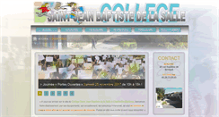 Desktop Screenshot of college-saintjeanbaptiste.com